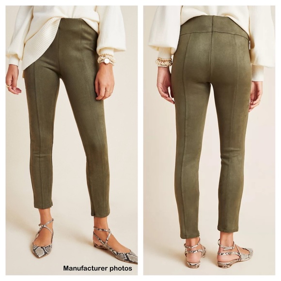 Anthropologie Faux Suede Leggings - Picture 11 of 11